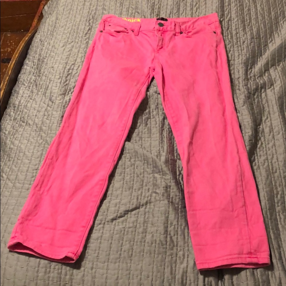 Pink pants